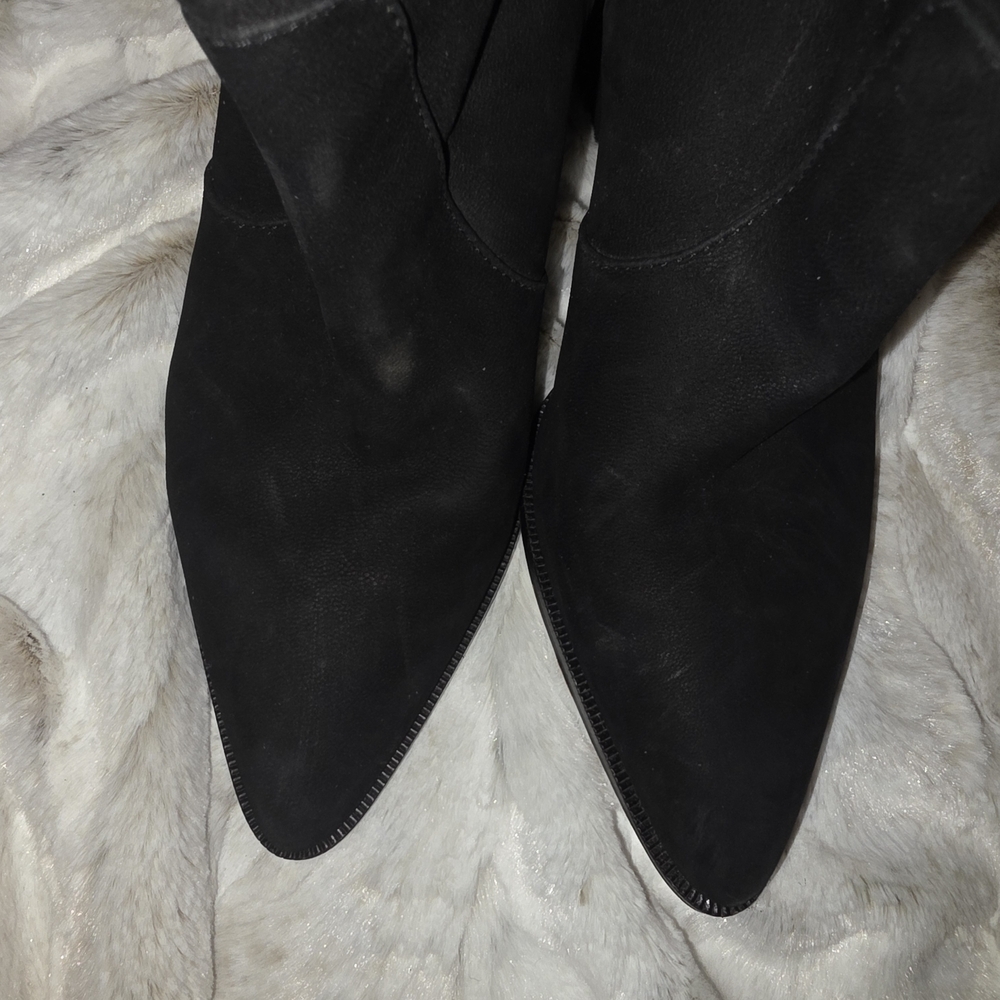 Sam Edelman Elegant Western Black Heeled Boots - Picture 8 of 8